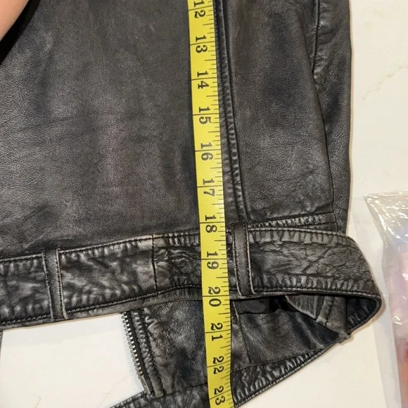 Topshop Leather Vest - Picture 5 of 6